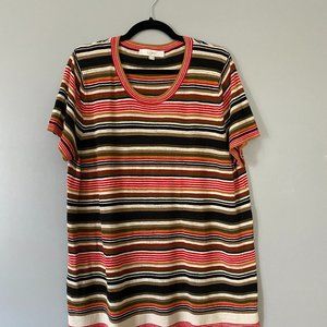 LOFT Retro Stripe Sweater Shirt